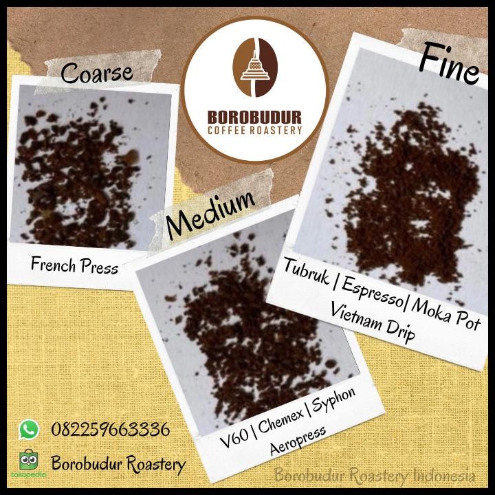 

1Kg Kopi Robusta Temanggung Roasting Grade1 Komersial Biji Bubuk Enak Original Best Seller