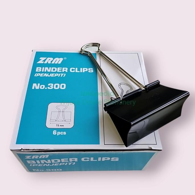 

Binder Clip 300 ZRM (6 PC) murah