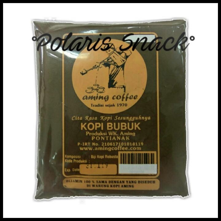 

Kopi Bubuk Aming Pontianak 500 Gr / Aming Coffee / Kopi Pontianak Original Best Seller