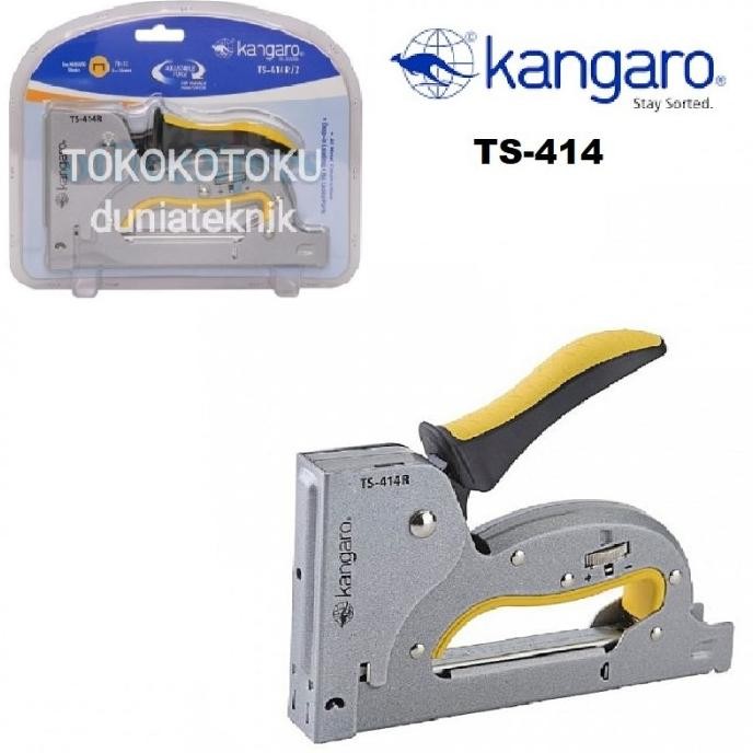 

Gun Tacker Alat Staples Tembak / Stapler Kangaro TS-414 | TS414 HIGH QUALITY
