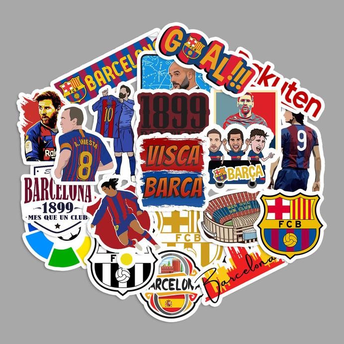 

STICKER PACK TUMBLR - FC BARCELONA [20 PCS] murah