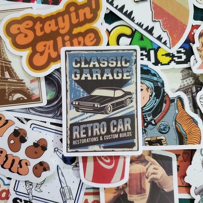 

STICKER PACK TUMBLR - RETRO & VINTAGE [20 PCS] murah