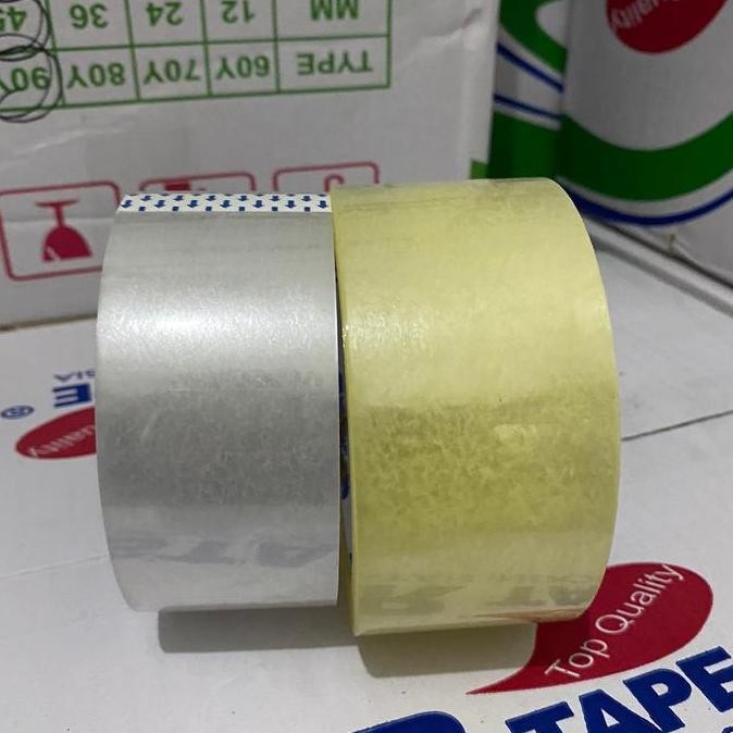 

Lakban (6 PCS) ECO 90 yard x 45 mm isolasi 2 inch murah
