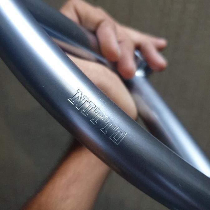 Nitto fairweather B903 bullmoose handle bar sepeda