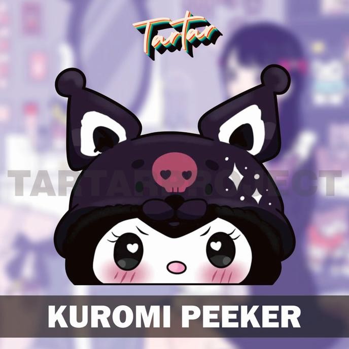 

Sticker Vinyl - Peeker Anime Kuromi Co