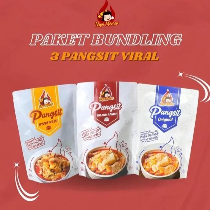 

PAKET BUNDLING ALL VARIAN PANGSIT NYAI MERCON TS