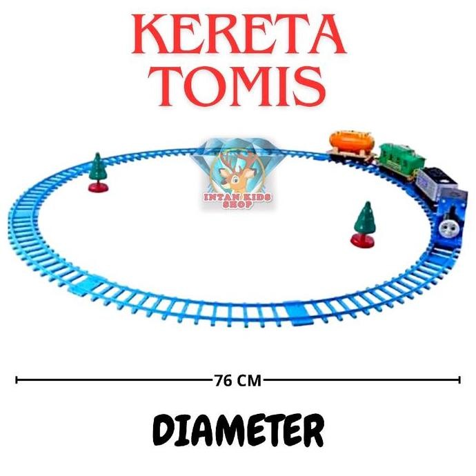 Promo Mainan Anak Kereta Api Thomas Asap Suara Lampu B/O Tomis & Big Family Pr-17290