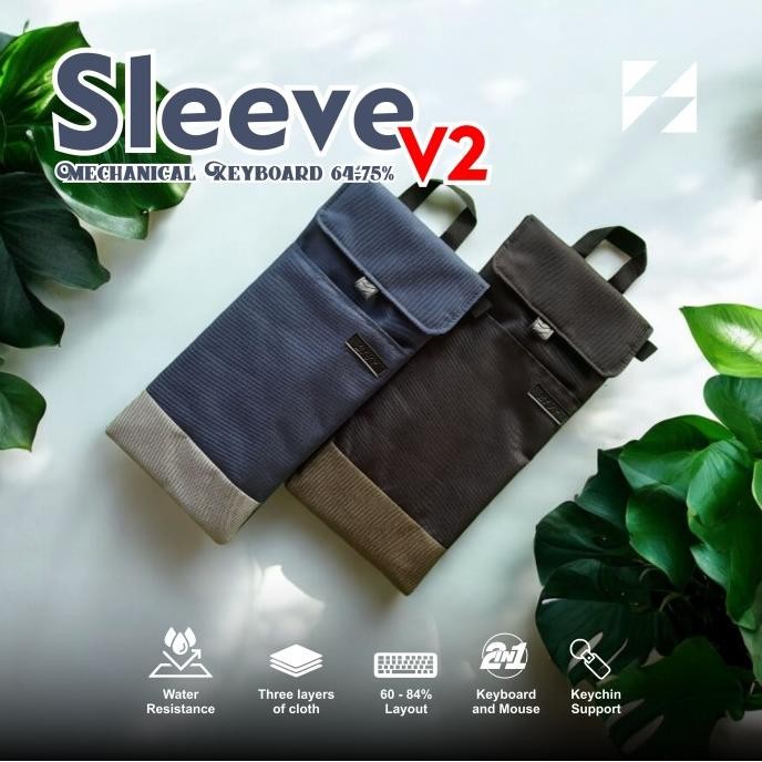 60-75% Mechanical Keyboard Sleeve / Tas Keyboard / Sleeve Keyboard / Pelindung Mechanical Keyboard S