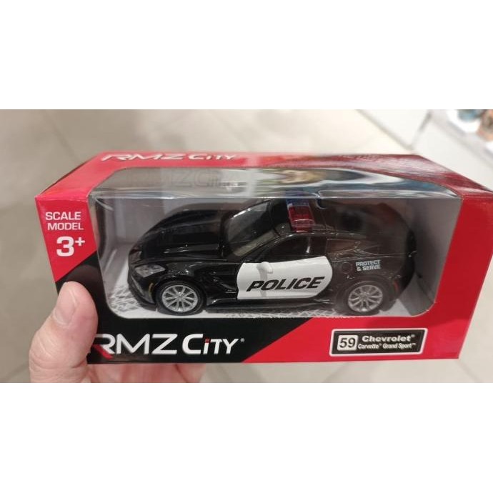 Grosir Diecast Rmz City Chevrolet Corvette Grand Sport Mobil Polisi