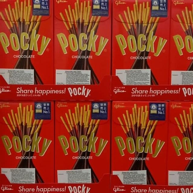 

~^~^~^] glico pocky chocolate import 70gr