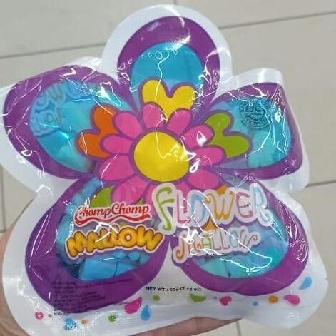 

populer] chomp chomp flower marshmallow 60gr