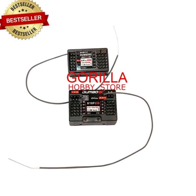 Sale Receiver X6Dc(G) Gyro X10F(G) Gyro Transmitter Dumborc Ddf-350 Ddf350