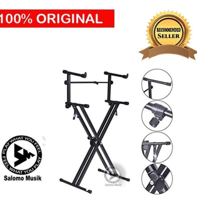 Stand Keyboard Double Tingkat Superior Ms036 Co