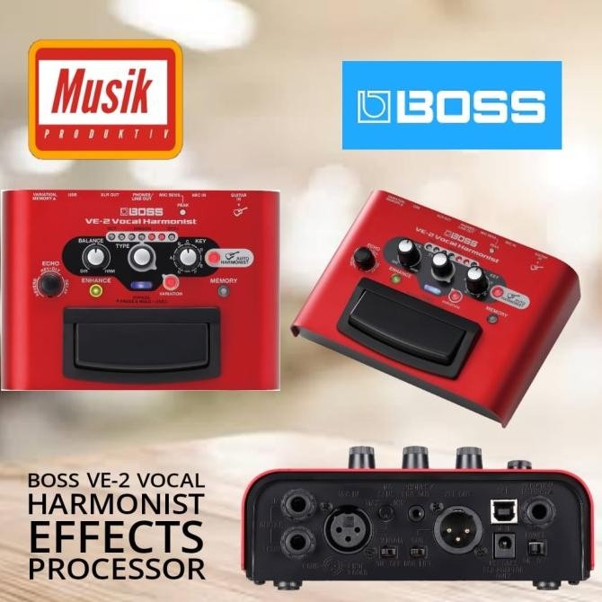 Boss Ve 2 / Ve-2 / Ve2 Harmonist Efek Processor Original Co