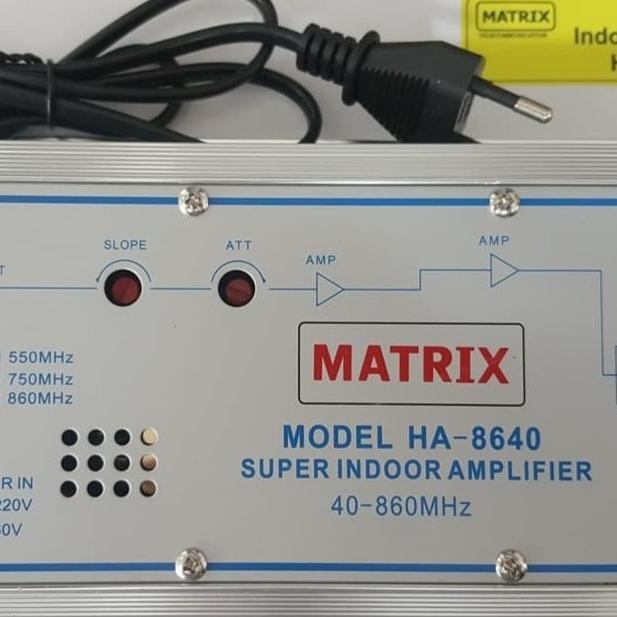 CO RF Booster Amplifier HA8640 Matrix Indoor