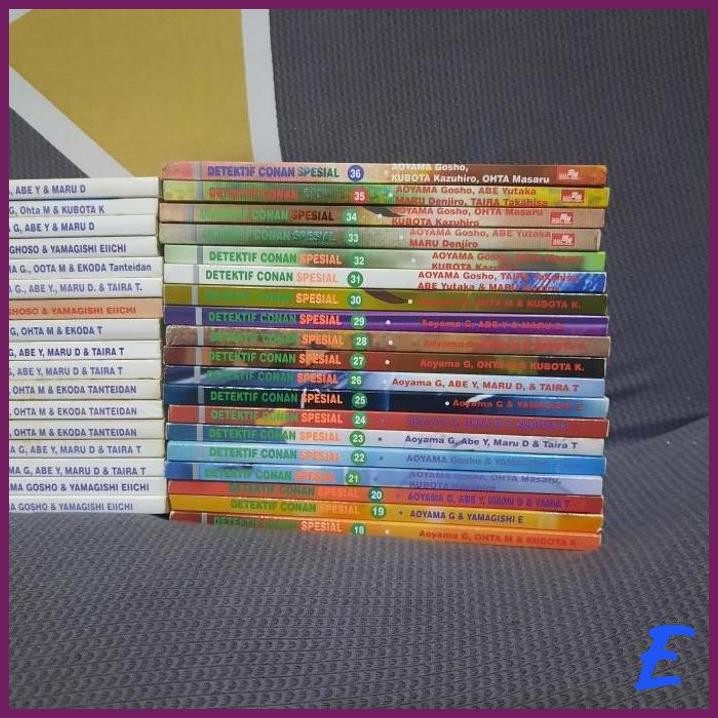 | MIV | PAKET BUKU KOMIK NEW DETEKTIF CONAN EDISI SPESIAL VOL 1-36 SET LENGKAP