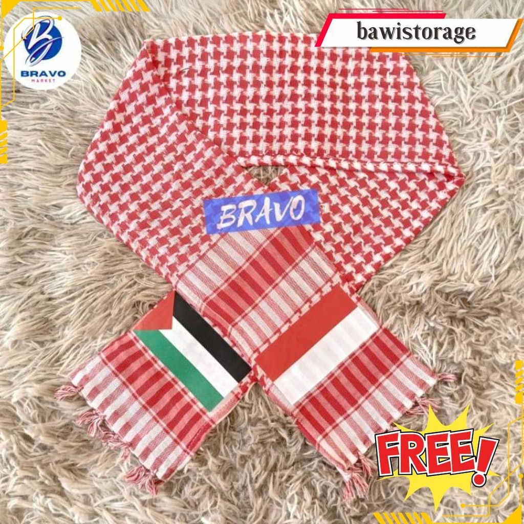 Syal Palestine Anak, Tk, Sd, Dan Juga Remaja/ Syal Palestine Dan Indonesia Bisa Cod