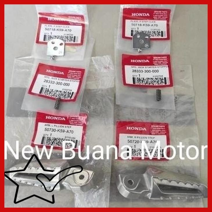 [KEB] PILLION FOOTSTEP BELAKANG NEW VARIO 150 VARIO 160
