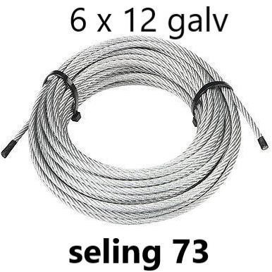 KAWAT SELING 6MM BAJA GALVANIS/KAWAT SLING 6 MM GALV PER ROLL @1000MTR ORIGINAL DAN TERPERCAYA
