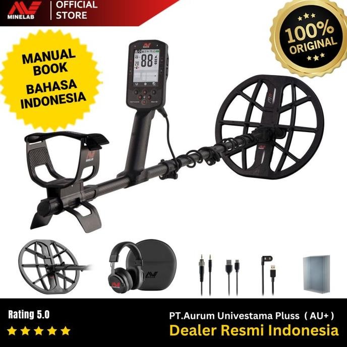 Metal Detector Minelab Manticore Resmi Detektor Emas, Logam Dan Harta Karun. Metal Detektor Manticor