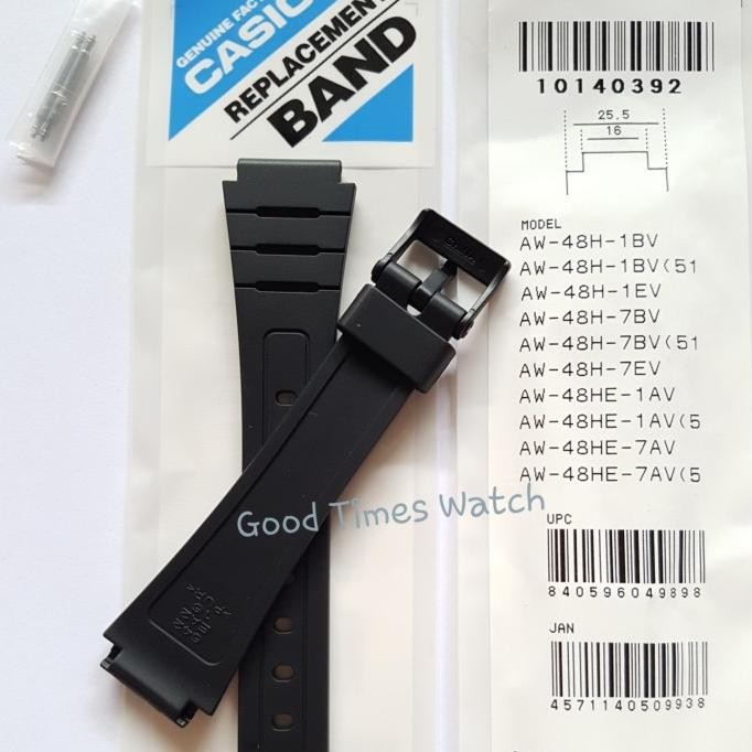 STRAP CASIO AW-48H AW-48HE AW 48H AW 48HE AW 48 Casio Original murah