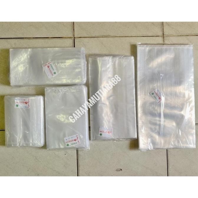 Plastik Snack/ Plastik keripik/ Plastik PP Bening Tebal 80 mic murah