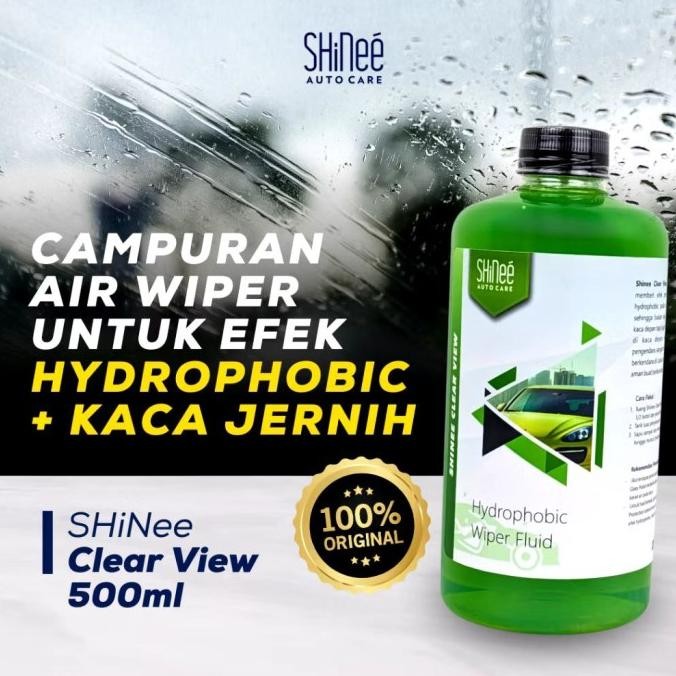 Cairan Pembersih Kaca Mobil Daun Talas | Air Wiper Kaca Mobil
