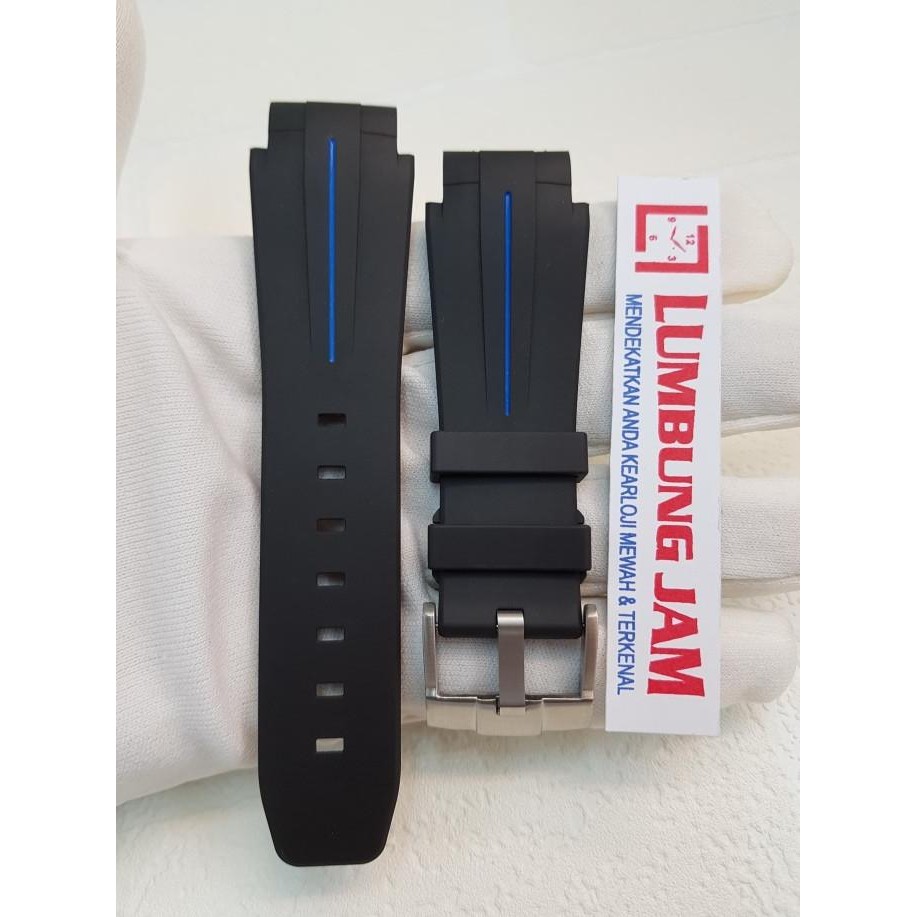 ROLEX RUBBER B BLUE LINE STRAP (SEA DWELLER DEEP SEA) murah