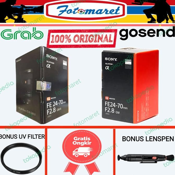 Grosir Lensa Sony Fe 24-70Mm F2.8 Gm Ii / Sony Fe 24-70Mm F/2.8 Gm