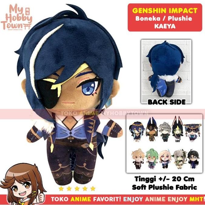 BONEKA ANIME GAME KARAKTER GENSHIN IMPACT KAEYA ALBERICH MONDSTADT PLUSHIE DOLL 2104T