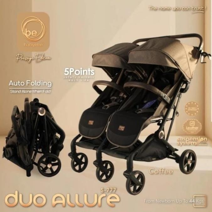 Promo Stroller Babyelle Duo Allure Prestige Twin S- 777/Stroller Kembar