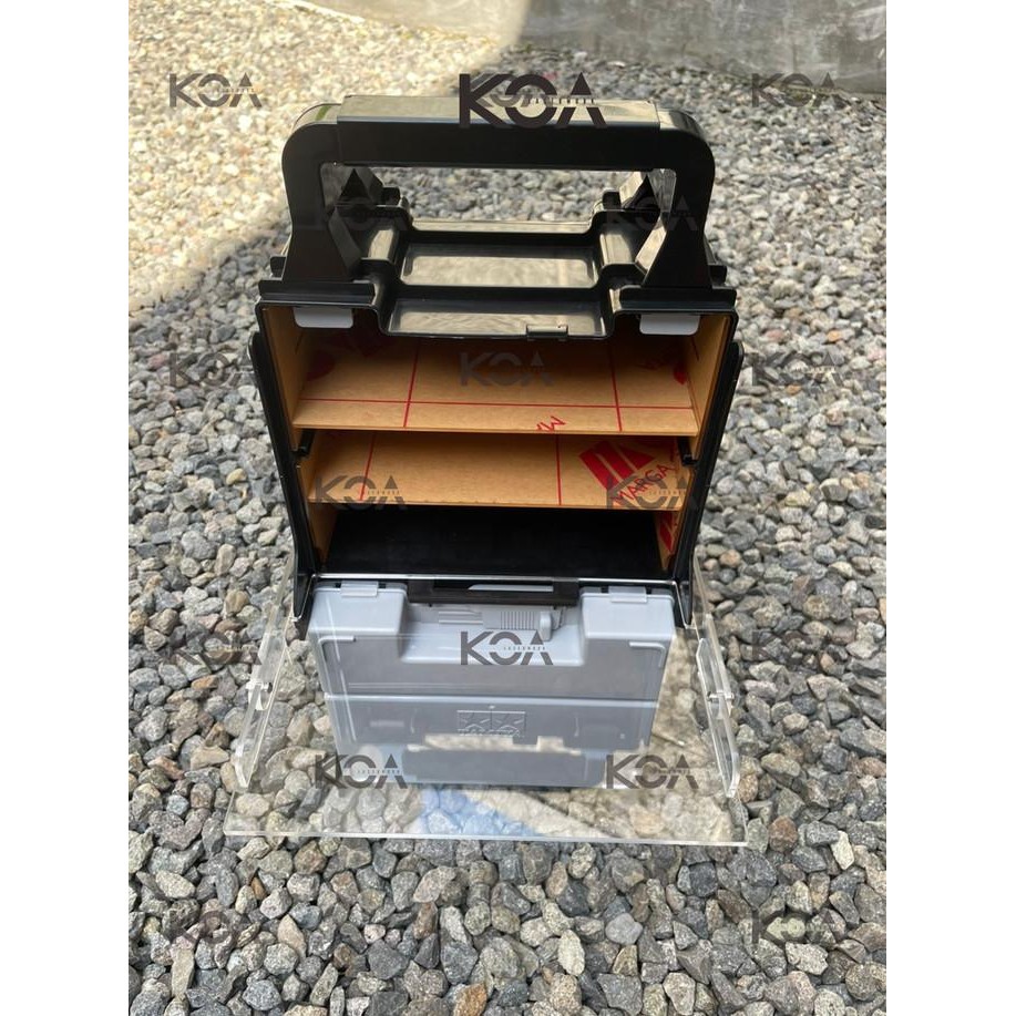 redi Meja Lipat Portable Pitbox Pit Box Tamiya 15424 Acrylic Akrilik