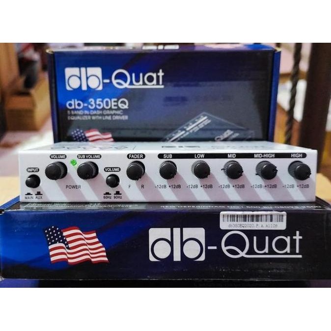 TERMURAH - PREAMP/PARAMETRIC MOBIL DBQUAT