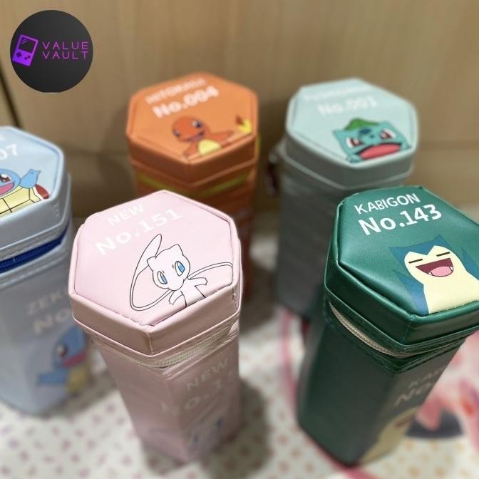 

TERMURAH - Pokemon pencil case Hexagonal sekolah atau kantor supplies