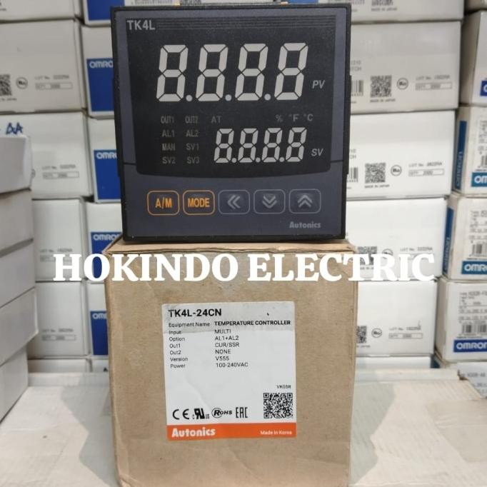 Temperatur Controller Autonics Tk4L-24Cn Autonics Tk4L Original Asli New Stok
