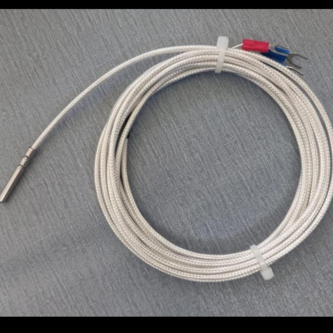 Sensor Suhu Pt100 / Rtd Pt 100 Model Kabel Tahan Air / Rtd Pt1000 New Stok