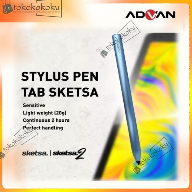 Stylus Pen Advan Sketsa 2 Original  Tulis Tablet Tab High Quality