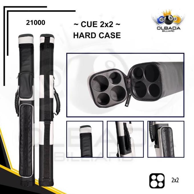 Tas Billiard 2X2 / Tas 2x3 Premium Leather / Tas Olahraga Bola Billiard / Tas Billiard Kulit Sinteti