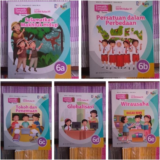 

PAKET TEMATIK KELAS 6 SD K13N semester 1 ERLANGGA