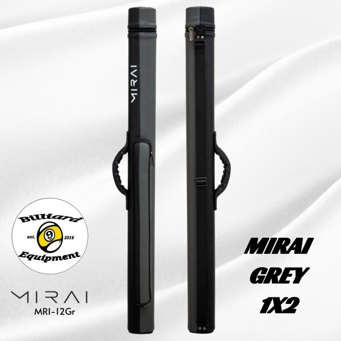 Mirai 1x2 - Grey | Tas Billiard | Cue Case Billiard