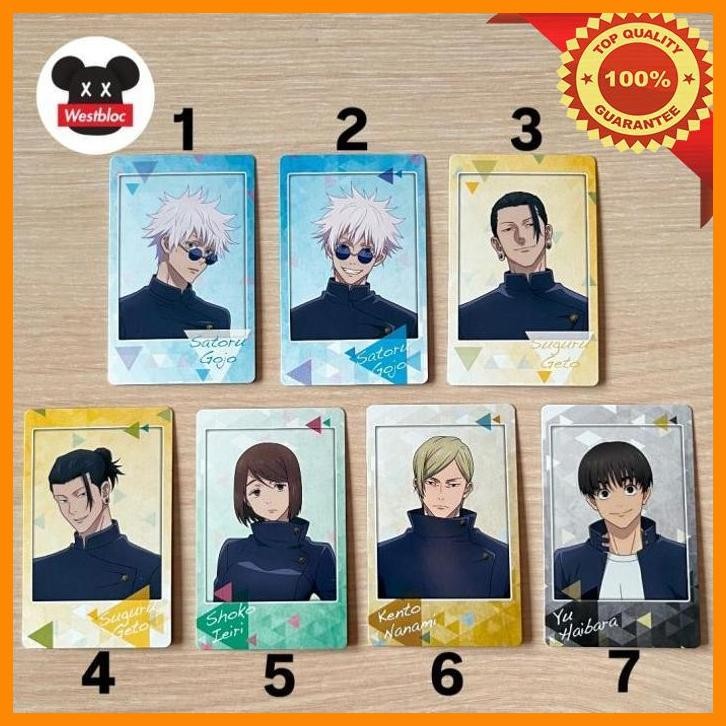 [WES] JUJUTSU KAISEN JJK SNAP CARD VOL.2 PHOTO CHEKI TOHO ANIMATION MADE IN JAPAN ENSKY OFFICIAL GOO