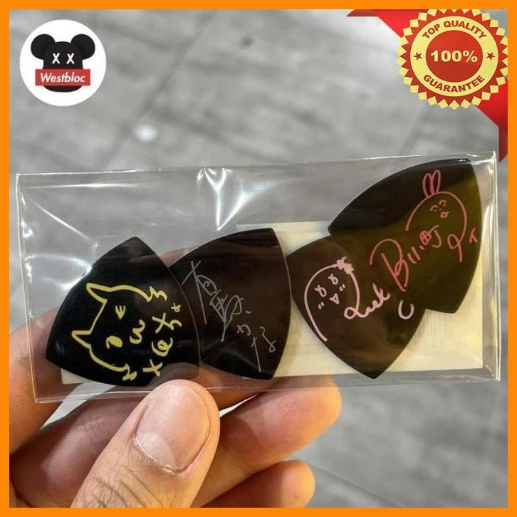 [WES] FERNANDES X OSHI NO KO ROCK BAND GUITAR PICK AI RUBY MEMCHO KANA SIGN