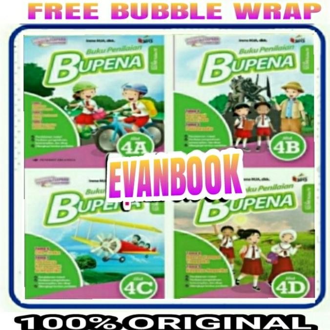 

PAKET LENGKAP BUKU BUPENA KELAS 4 Jilid 4A,4B,4C & 4D K13REV. ERLANGGA