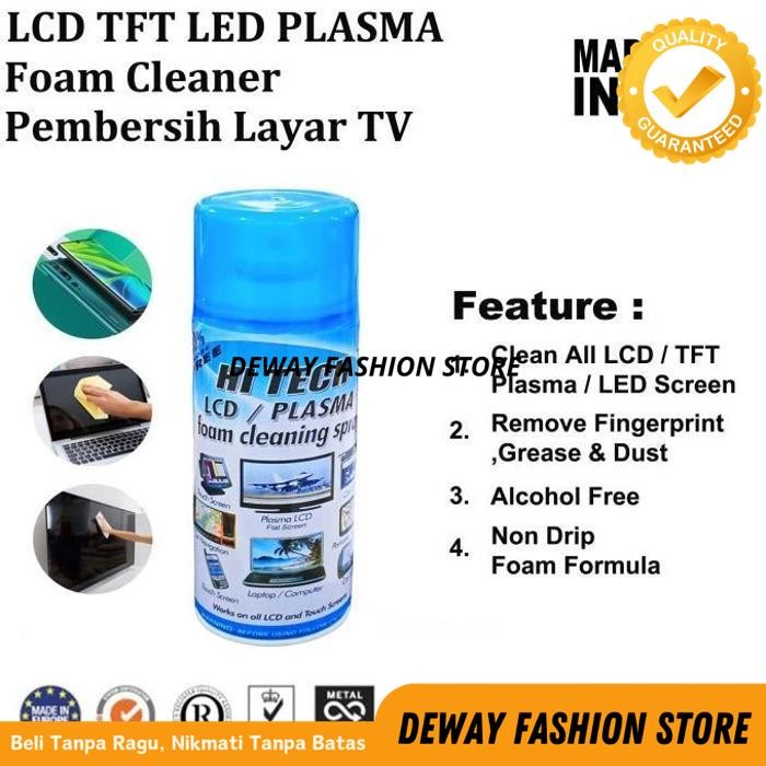 HI-TECH PEMBERSIH LAYAR LCD LED MONITOR TV LAPTOP KOMPUTER KAMERA HP BY DEWAYFASHION PAKET HEMAT 