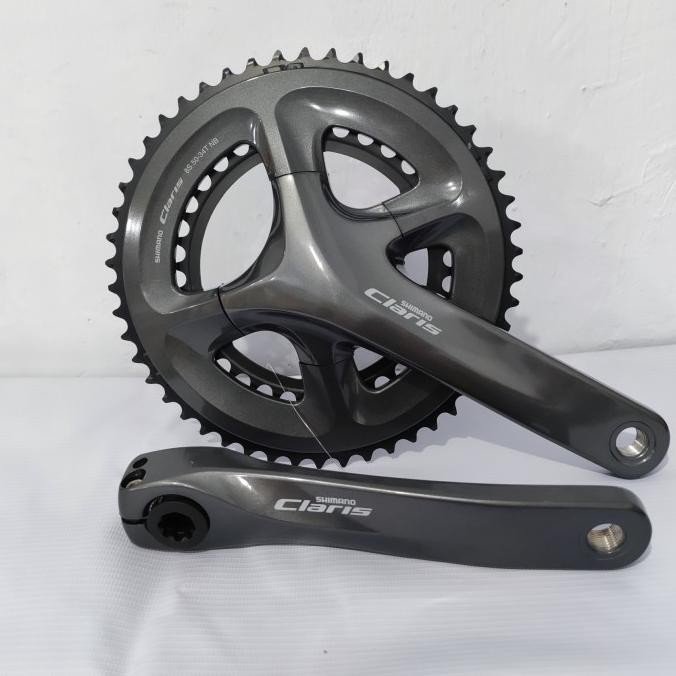 @#@#@#] Crankset Shimano Claris R2000 8 Speed Crank Set Sepeda