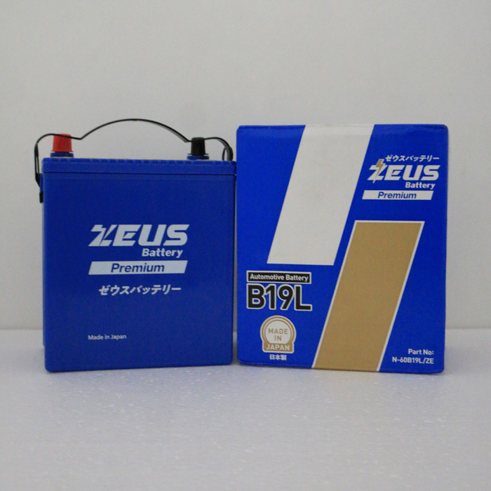 Premium Aki Zeus Mobil Suzuki Ertiga, Aerio Mt, Baleno Ns40Zl Aki Kering / Mf Original