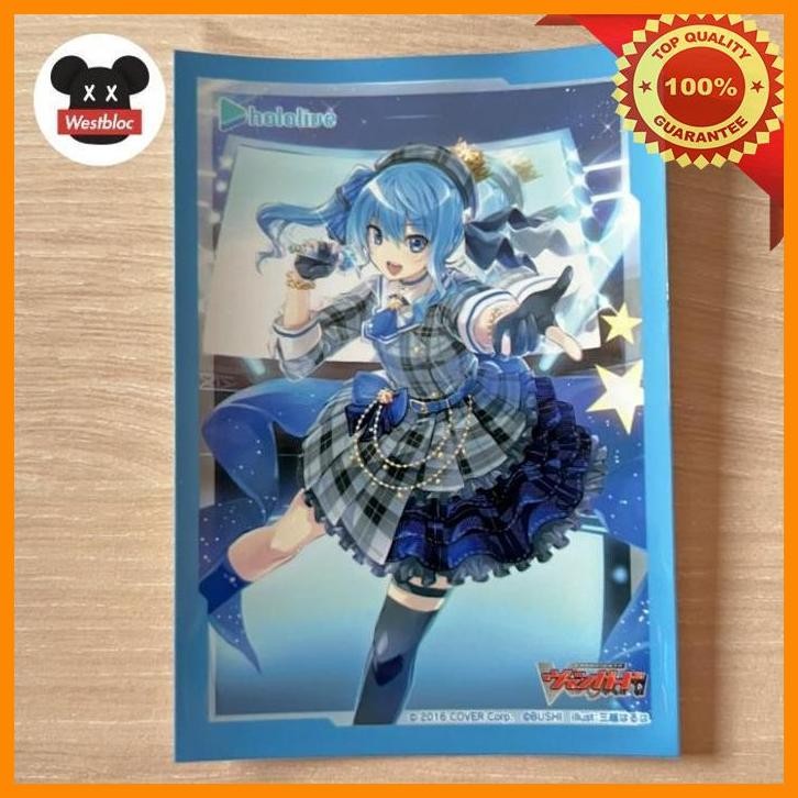 [WES] HOSHIMACHI SUISEI HOLOLIVE JP X VANGUARD TCG CARD KARTU SLEEVE LIMITED EDITION JAPAN