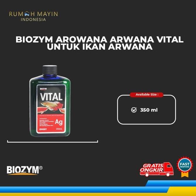 BIOZYM AROWANA ARWANA VITAL FOR AROWANA - 350ML
