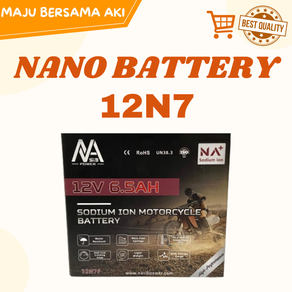 Accu Motor CLEVELAND Ace Scrambler 250 12N-7F Nano Battery Sodium Ion