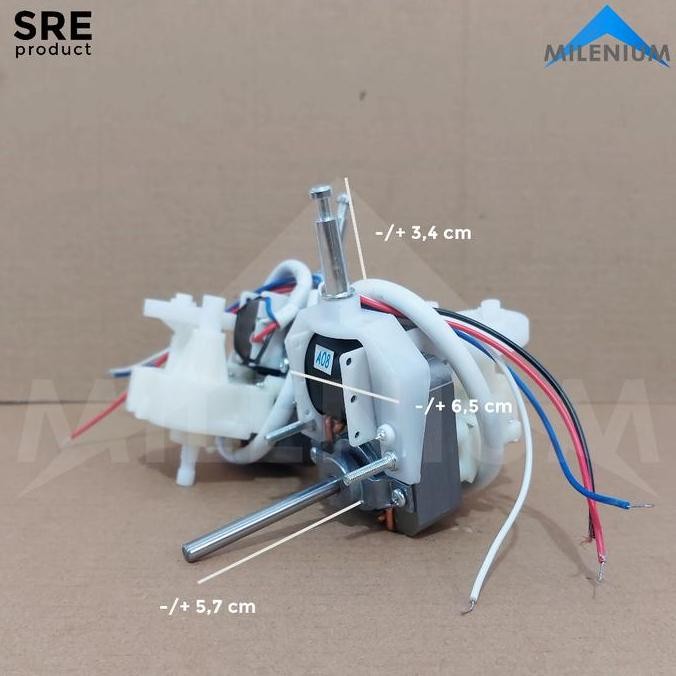 Original Dinamo Kipas Angin Deskfan / Kipas Meja 8Inch 2 Speed Sanex